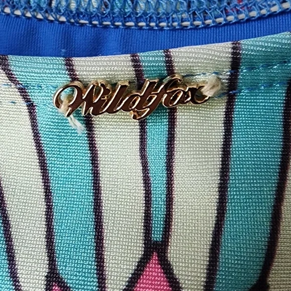 Wildfox Swim Third Eye One Piece Swimsuit Size Large - Picture 3 of 8